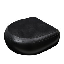 Hot Tub Inflatable Booster Seat Cushion with Back Support for Spa, Bath & Pool Use (47x37x15cm, Black)