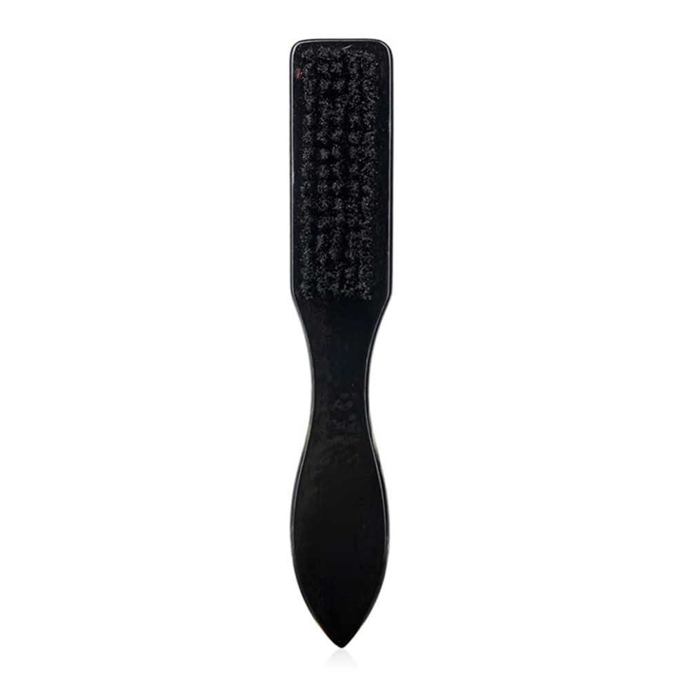 Barber Neck Duster Brush with Ergonomic Wooden Handle and Soft Bristles for Beard and Hair Cleanup