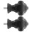 Eease2Replacement-finialer til 9/16" gardinstænger 3