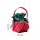 Χριστουγεννιάτικες τσάντες βελούδου Tote 3,94"x3,15" για γλυκά, φρούτα, δώρα - Συμβατές 2