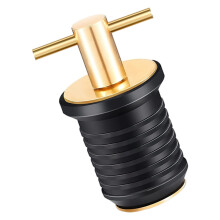 Bujão de drenagem para barco marítimo 3/4" ou tampa de drenagem para furo de 19 mm a 32 mm, para caiaque, latão, 19 mm