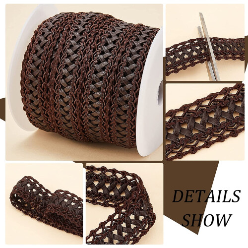 10Yards Grimp Braid Trim Lace25mm Flat Centipedal Lace Κορδέλα Υφαντή Διακοσμητική Χειροποίητη Βασική 2