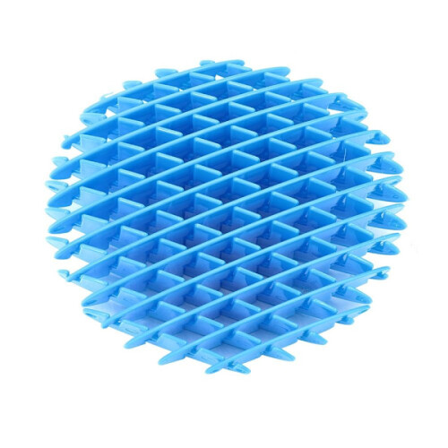 Veľká hračka Fidget s hadom, 3D tlačená elastická sieť MODRÁ modrá
