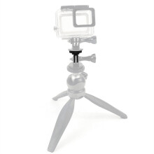 360 graden draaibare fietsstuurhouder voor GoPro Hero10 9 8 7 6 4Session actiecamera met 1/4 inch schroefdraad.