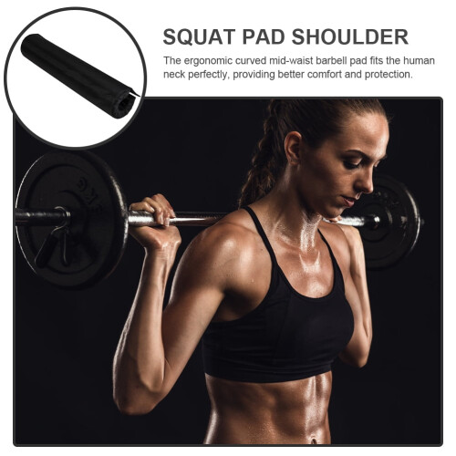 Μαξιλάρι Barbell Pads4Count για προστασία αυχένα άρσης βαρών, αφρός νάιλον για γυμναστική 1