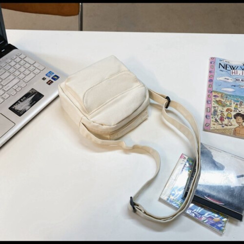Små axelväskor i kanvas Mini-telefonväskor i läder RÖDA 2