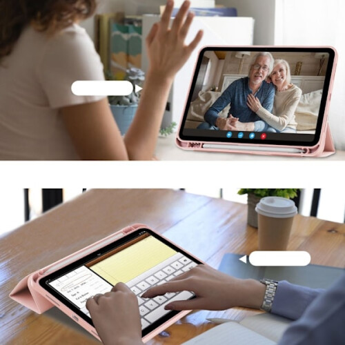 Capa Tech-Protect compatível com iPad 11 (2025) / 10.9 (2022) com suporte para caneta SC 2