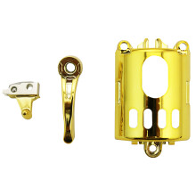 Replacement Parts Gold Lever Switch Cover Set for Wahl Clipper Magic Clip 8148 8591 DIY