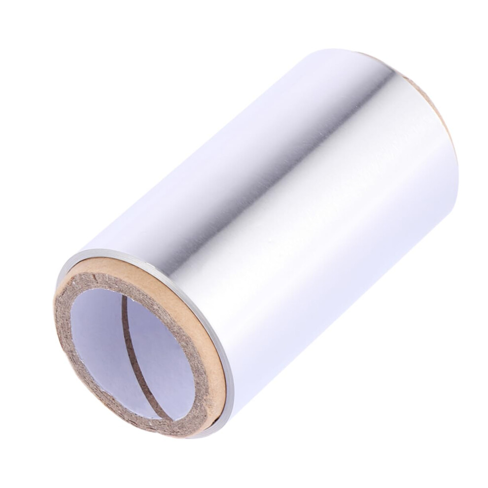 Silver Hair Coloring Foil Roll 30M For Salon And Home Use, Professional Highlighting Foil With Easy Tear Design
