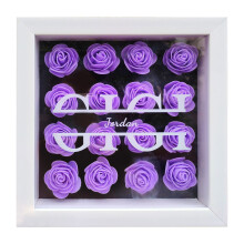 Savings Clearance! Zeceouar Personalized Mom Flower Shadow Box with Name, Preserved Rose Frame, Custom Memory Gift for Mom, Grandma - Compatible with