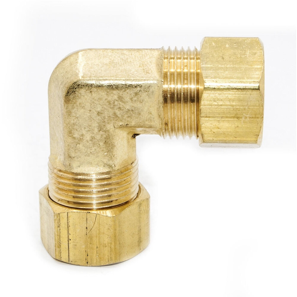 Thrifco 6965006 #65 1/2 Inch Lead-Free Brass Compression Elbow 9482726607410