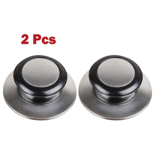 2Pcs Replacement Knob Handle For Glass Lid Pot Pan Cover Cookware Kitchen Tools