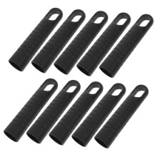 10pcs 25mm Plastic Mop Handle End Cap for Quick Installation, Universal Broom Grip Replacement