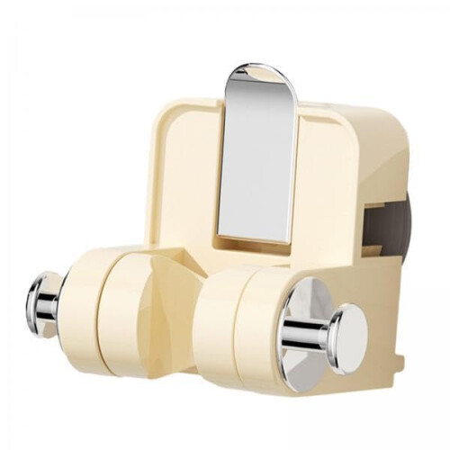 Shower Head Holder with Adjustable Angle Wall Mount No Drill Waterproof Universal Fit