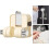 Shower Head Holder with Adjustable Angle Wall Mount No Drill Waterproof Universal Fit 4