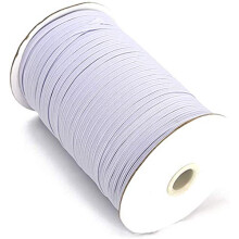 1/4 Inch Braided Elastic Cord 100 Yards Heavy Stretch Knit Spool for Sewing Crafts and DIY