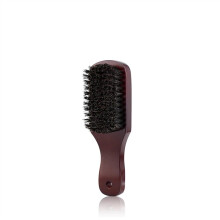 Boar Bristle Beard Brush for Men, Wood Handle Grooming Comb, Anti Static, Precise Styling, Size L