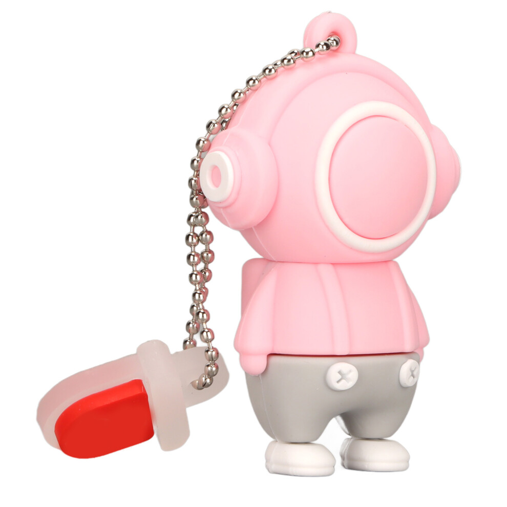 Cartoon Usb Flash Drive 64Gb High-Speed Usb 2.0 Thumb Stick Pink 7611381884733