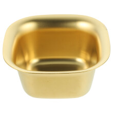 Small Dip Bowl Salad Container Multi-functional Stainless Steel Snack Plate Simple Dessert Restaurant