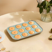 Bocqde Cool Gadgets Kitchen Essentials Cake Mould High Temperature Food Grade Silica Gel Kitchen Baking Mould 12 Even Muffin Cupcake Cups