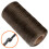 Waxed, flat polyester thread, 1x0.3mm, brown, 10m brown 1