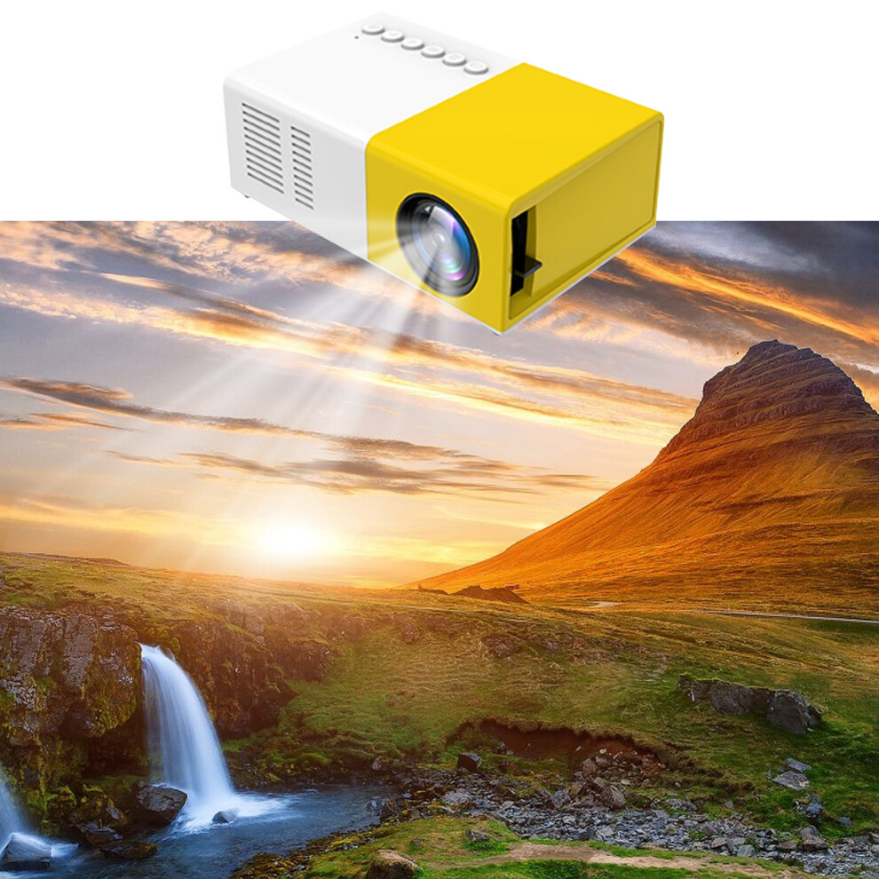 Quinlirra Easter Gifts For Women And Men Clearance Small Household Projector Led Portable Projector Supports Hd 1080P Outdoor Mobile Power Supply 9175034968457