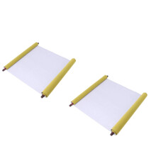Carnets lignés Viflosae (lot de 2), carnets en tissu réutilisables pour calligraphie chinoise, papier à l'eau, 1,5 m, écologiques, sans arbres,