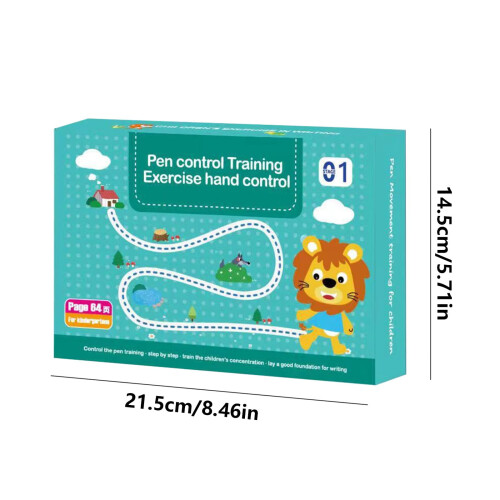 maxiaoxia Scribble Smart Workbook, Reusable Handwriting Practice, Erasable, Compatible with maxiaoxia Pens, Develop Thinking & Hand Control 1