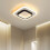 Luminária de teto LED de 20W e 9,5 polegadas, modelo moderno de embutir, ideal para cozinha, corredor, sala de estar, quarto e escritório - Branco 2