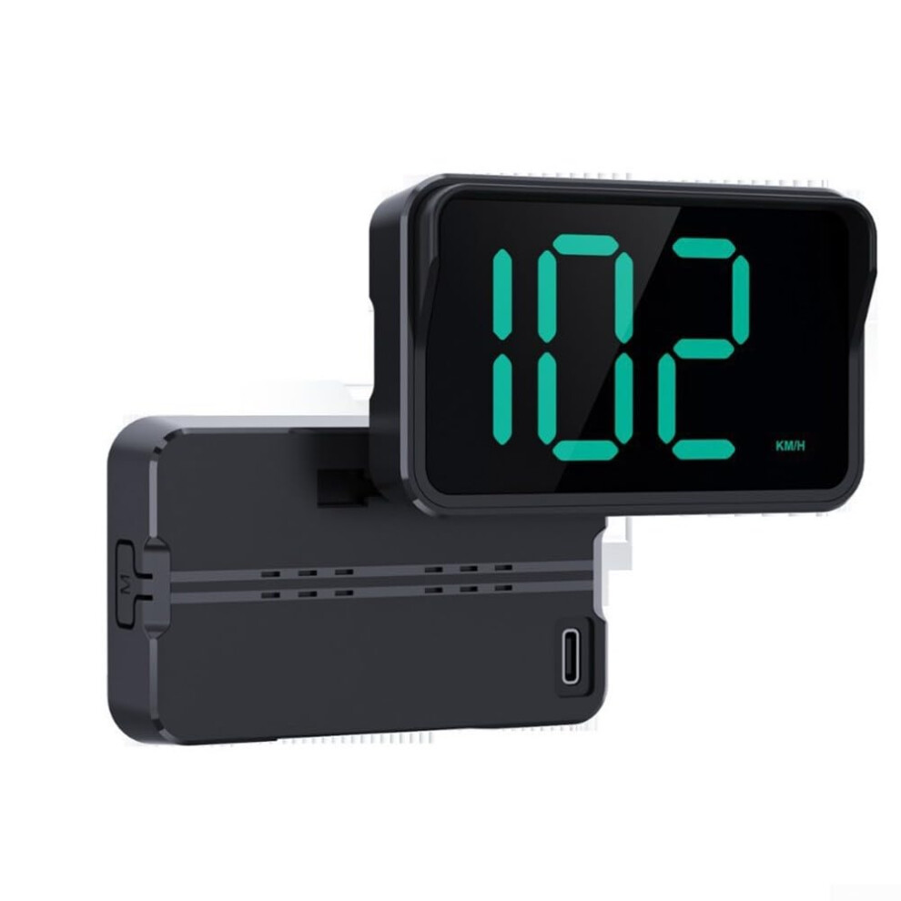 Car Hud Display With Gps And Beidou Speedometer, Auto Brightness, Windshield Speed Projection 9099447257512