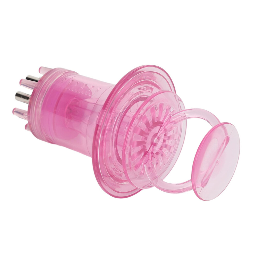 Unisex Pink Scalp Applicator Comb For Precise Scalp Application Hair Oil Massage 6Ml Refillable