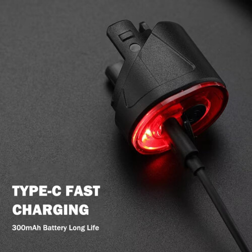 Bike Lock with 5Digit Security Code, Steel Cable, Rear Light, AntiTheft for Road Bicycles Green 2