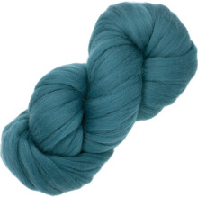 Easy Spinning Fiber - Learn Spinning in a Jiffy with Pre-Drafted Pencil Roving. Luxuriously Soft 100% Merino,