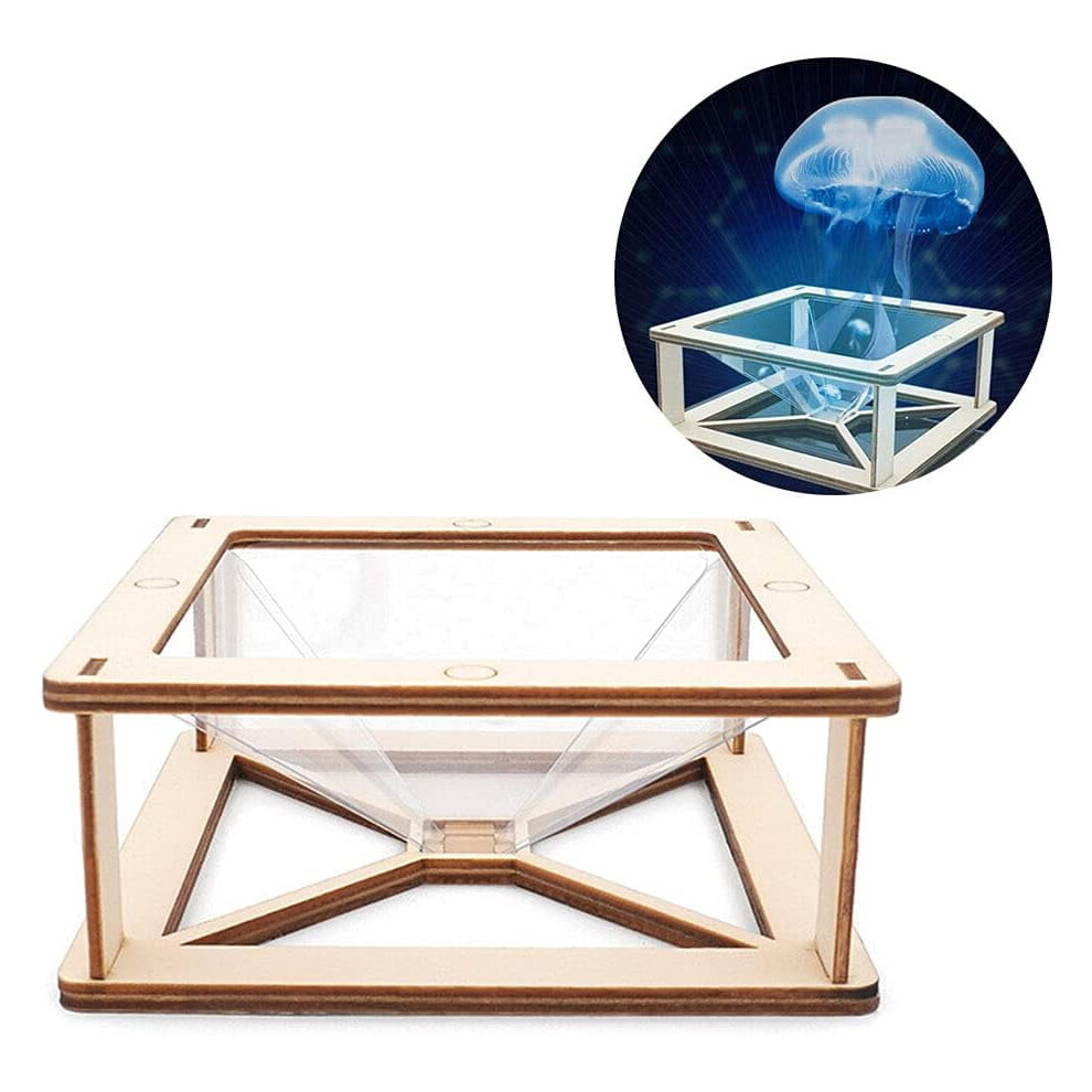 Ggb-3D Hologram Projector Pyramid Mobile Smartphone Hologram 3D Display Stands Projector Any Smartphone Display Connects To Phoneâ0516 9482726616368