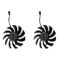 2 Pack Replacement Graphic Card Fan Gpu Cooler Blower Best Cooling Graphics Abs