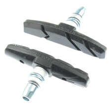 Bicycle silent brake pads fixed gear bike Holder Pads Shoes Block Rubber Pad Black