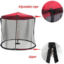 Ozmmyan Outdoor Patio Straight Rod Umbrella Parasol Sun Umbrella Net Cover on Clearance