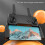 Drone Four-sided Obstacle Avoidance Folding Lens HD Aerial Quadcopter, （Orange）, DV Camera 6