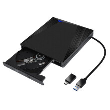 External USB 3.0 DVD Player Optical Drive Burner and Reader for Laptop PC UltraThin Portable