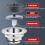 2 Pack 3 in 1 Kitchen Sink Strainer Stopper, AntiClog Basket, LeakProof Odor Blocking Plug (ABS) 2