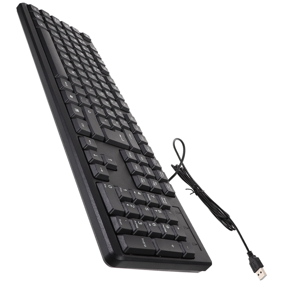 Keyboards Computer Gaming Pad Wired Office Neutral Electronic Abs 9175034976247