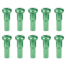 10Pcs Bicycle Spoke Cover Aluminum Alloy Spoke Nipples Easy Installation Bicycle Parts for MTB Road Bikes