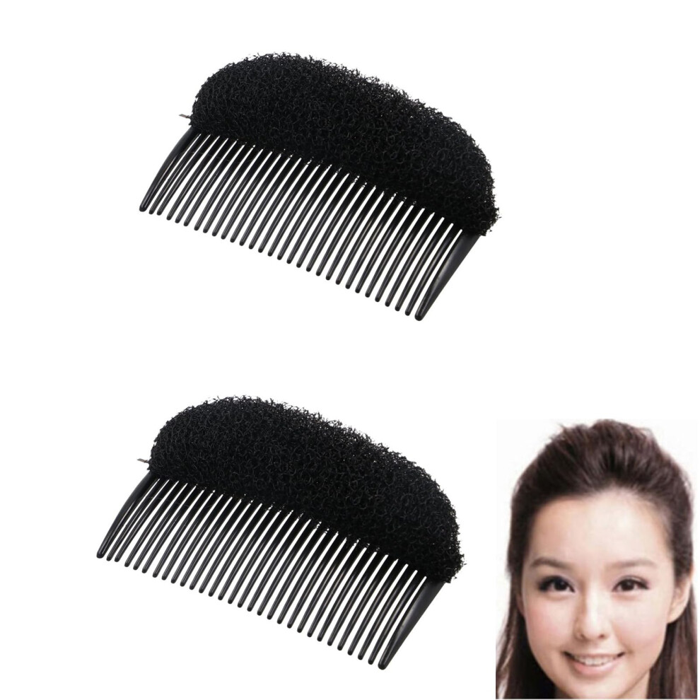 2Pcs Hair Volume Insert for Women, Invisible Hair Bump Up Sponge Pad Creates Instant Volume and Secure Hold