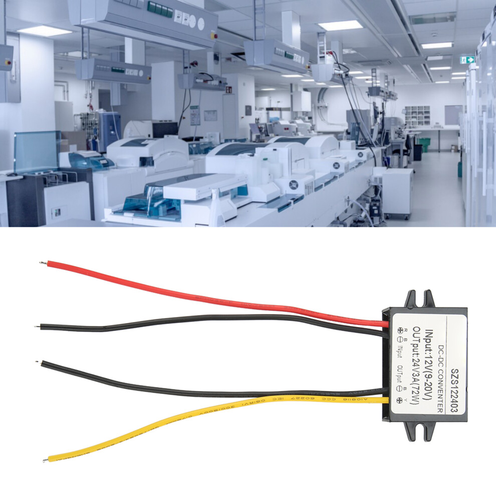 Ultra Slim Waterproof 12V 9Â20V To 24V3a Dc Converter For Diverse Equipment 4911380495125