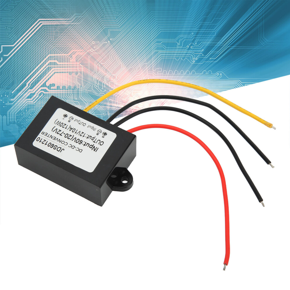 Ip67 Waterproof Dc Buck Converter Module 20-72V 12V 10A 120W 9481380495425