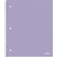 Office Depot Brand Stellar Poly Notebook, 8-1/2" x 11", 1 Subject, College Ruled, 100 Sheets, Lavender