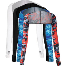 iphree4Pieces UV-Schutz-Sonnenschal, kühlender Armstulpe mit Daumenloch für Damen und Herren, geeignet zum Radfahren, Autofahren und Golfen
