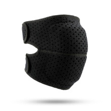 Ginocchiera sportiva singola Aceovo con spugna spessa per piedi, ideale per basket, canottaggio e ciclismo, colore nero; L [singola]