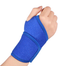 Tala de pulso para síndrome do túnel do carpo, suporte para o pulso, tala para a mão, azul, 1 unidade.