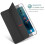 Capa INF compatível com iPad de 9,7 polegadas, compatível com iPad 5/6 e iPad Air 1/2, Smart Cover preta. 2